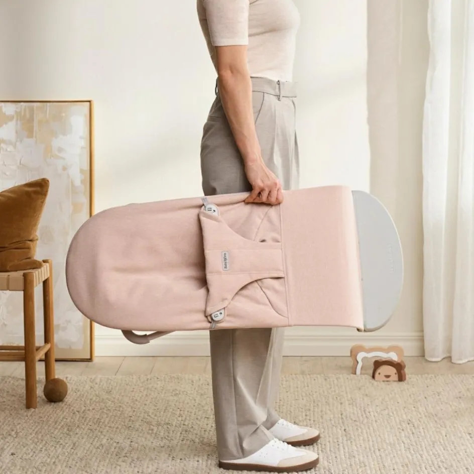 Transat Bliss Tissé chiné rose|BabyBjörn