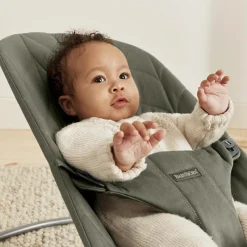 Sale BabyBjörn Transat Bliss Tissé vert foncé