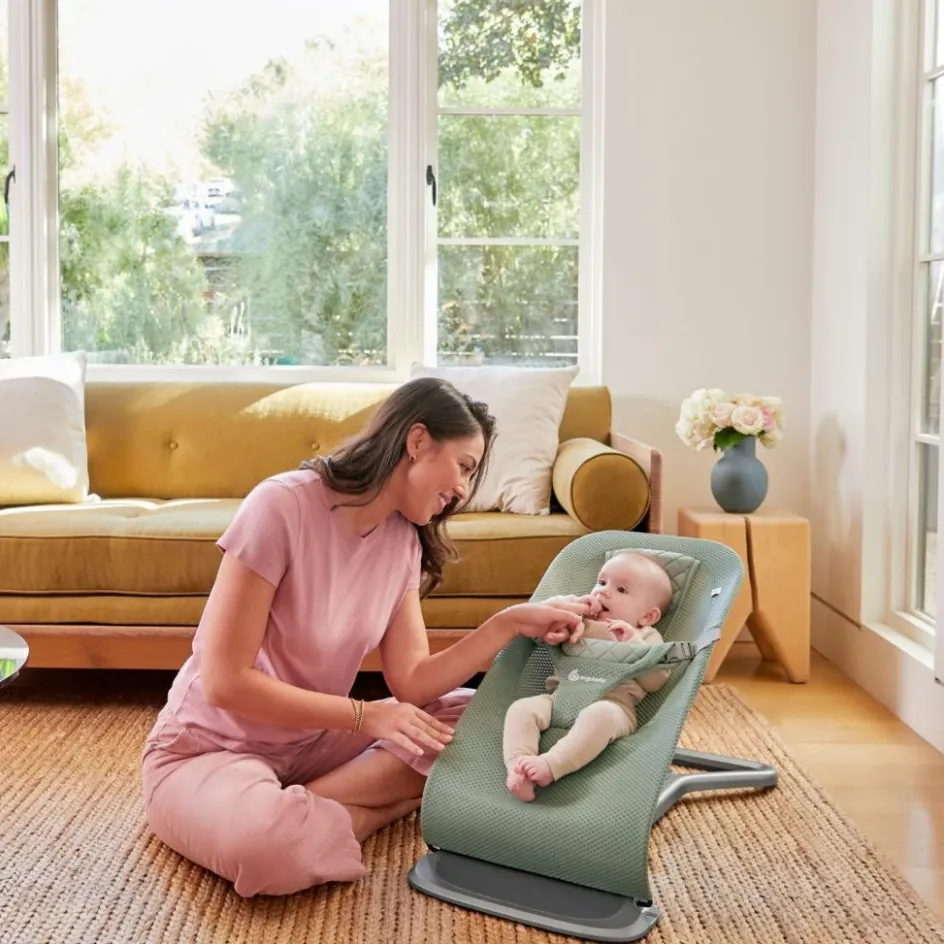 Transat Evolve 3 en 1 Mesh Sage Green|Ergobaby Outlet
