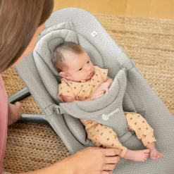 Sale Ergobaby Transat Evolve 3 en 1 Mesh Gris Clair