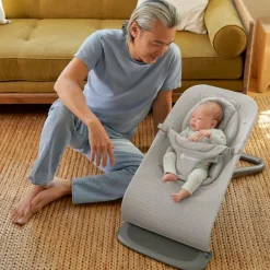 Sale Ergobaby Transat Evolve 3 en 1 Mesh Gris Clair