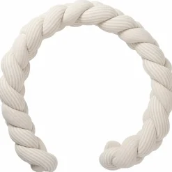 Tresse décorative ouatiné rayé galet (200 cm)|BB & Co Best