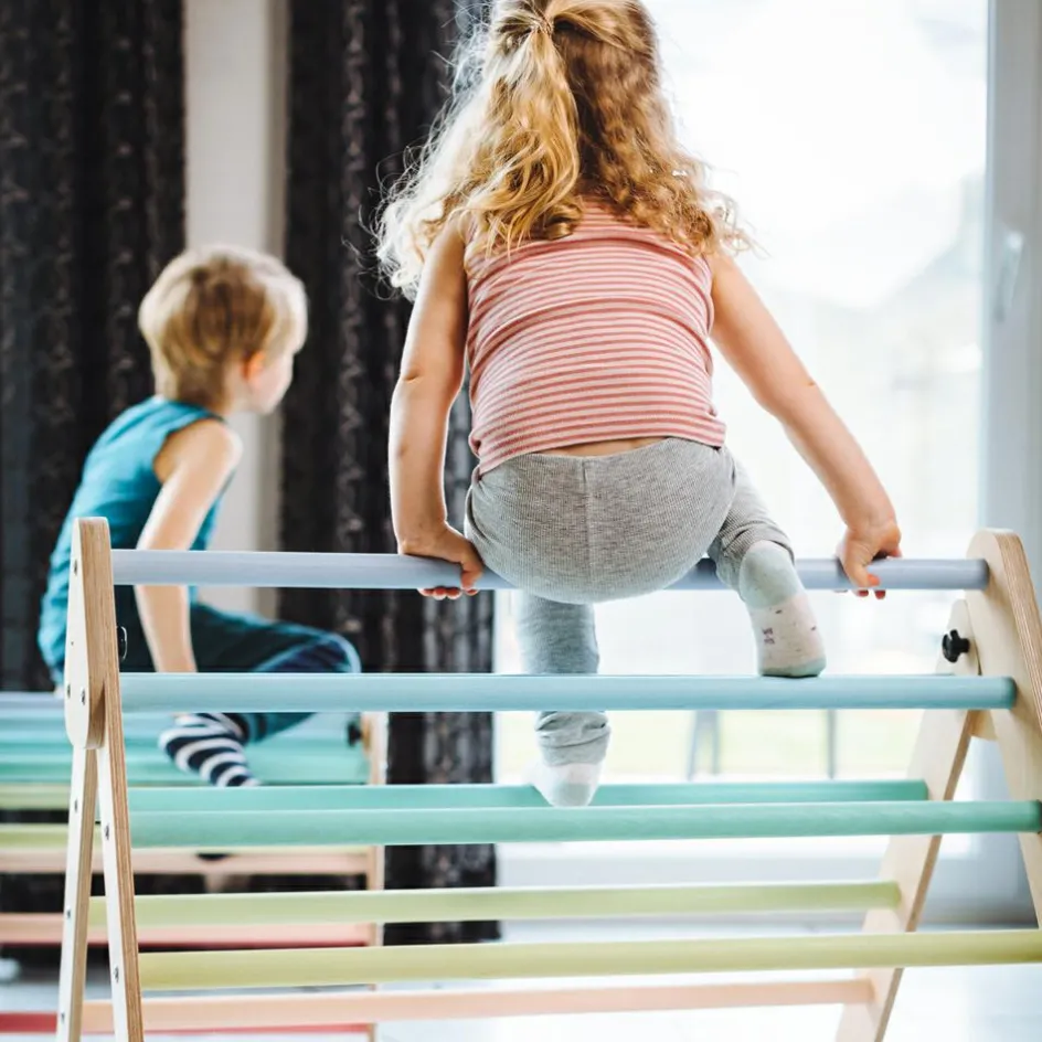 Best Tissi Triangle à grimper Pickler multicolore pastel