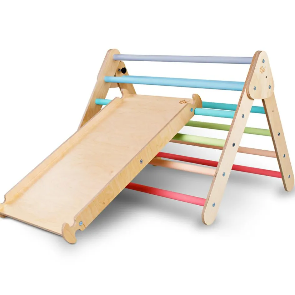 Best Tissi Triangle à grimper Pickler multicolore pastel