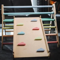 Best Tissi Triangle à grimper Pickler multicolore pastel