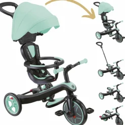 Discount Globber Tricycle évolutif Explorer 4 en 1 V2 Pastel Menthe