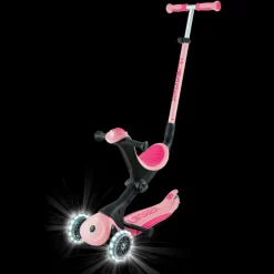 Outlet Globber Trottinette Go up Deluxe Lights Pastel Rose