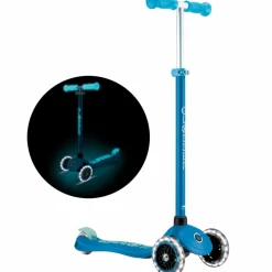 Trottinette Primo Plus phosphorescente Petrol Blue|Globber Outlet
