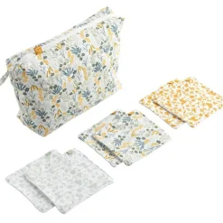 Trousse de toilette + 6 carrés éponge Promenons-nous|Sauthon Clearance