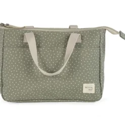 Trousse de toilette à pois Poppy Mousse|Walking Mum Outlet