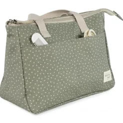 Trousse de toilette à pois Poppy Mousse|Walking Mum Outlet
