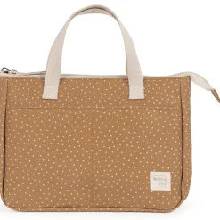 Trousse de toilette à pois Poppy Cannelle|Walking Mum Hot