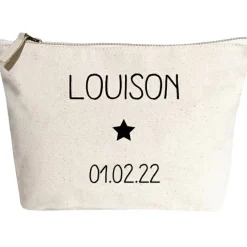 Trousse de toilette crème (personnalisable)|Les Griottes Discount
