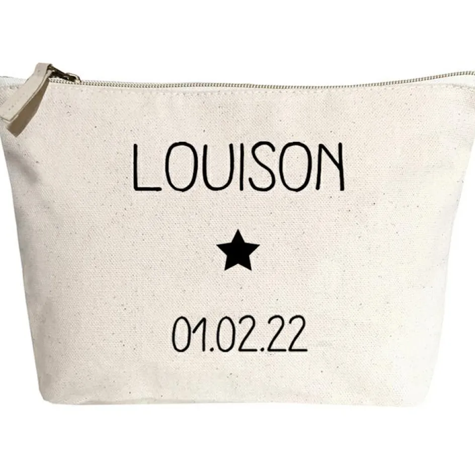 Trousse de toilette crème (personnalisable)|Les Griottes Discount