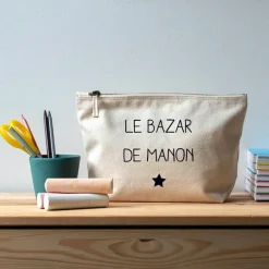 Trousse de toilette crème (personnalisable)|Les Griottes Discount