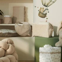 Trousse de toilette en bambou Biscuit|BB & Co Sale