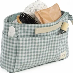 Sale Walking Mum Trousse de toilette I love vichy vert