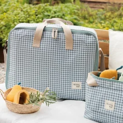 Sale Walking Mum Trousse de toilette I love vichy vert