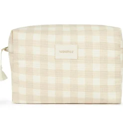 Trousse de toilette imperméable Diva Ivory Checks|Nobodinoz Clearance