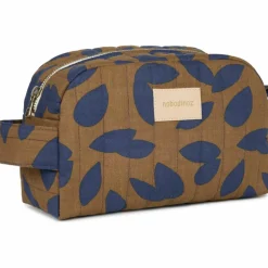 Sale Nobodinoz Trousse de toilette imperméable Hyde Park Blue leaves