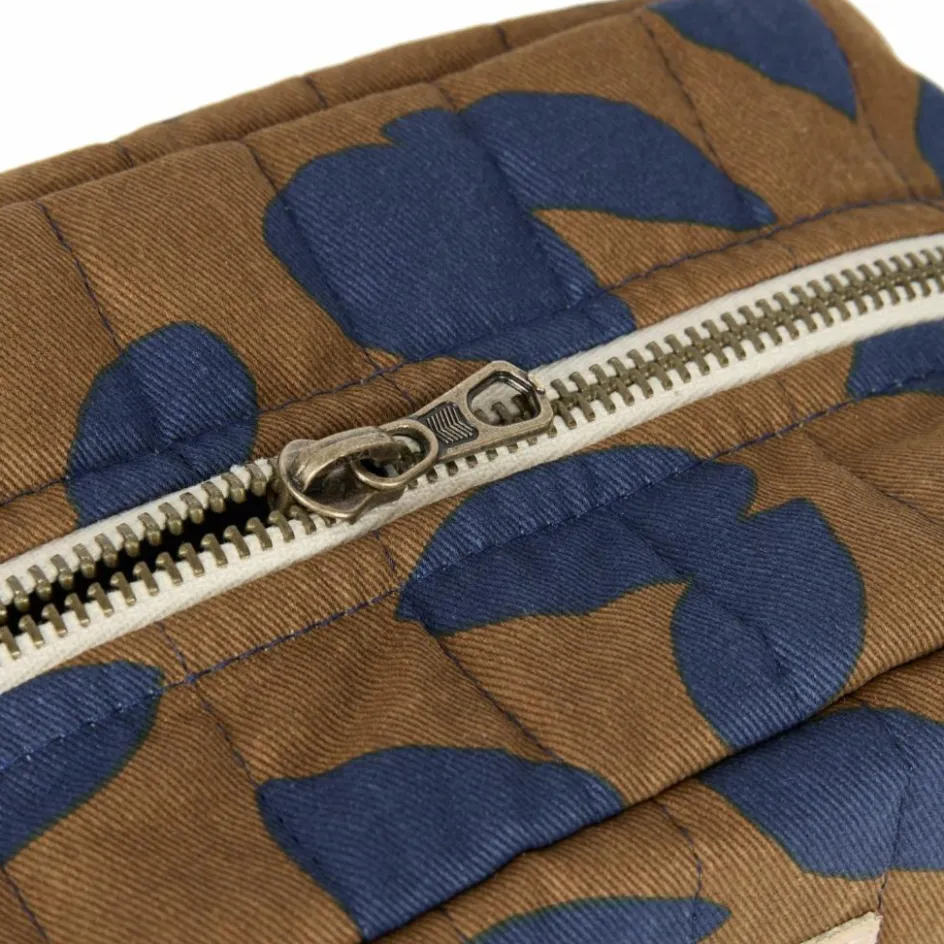 Sale Nobodinoz Trousse de toilette imperméable Hyde Park Blue leaves