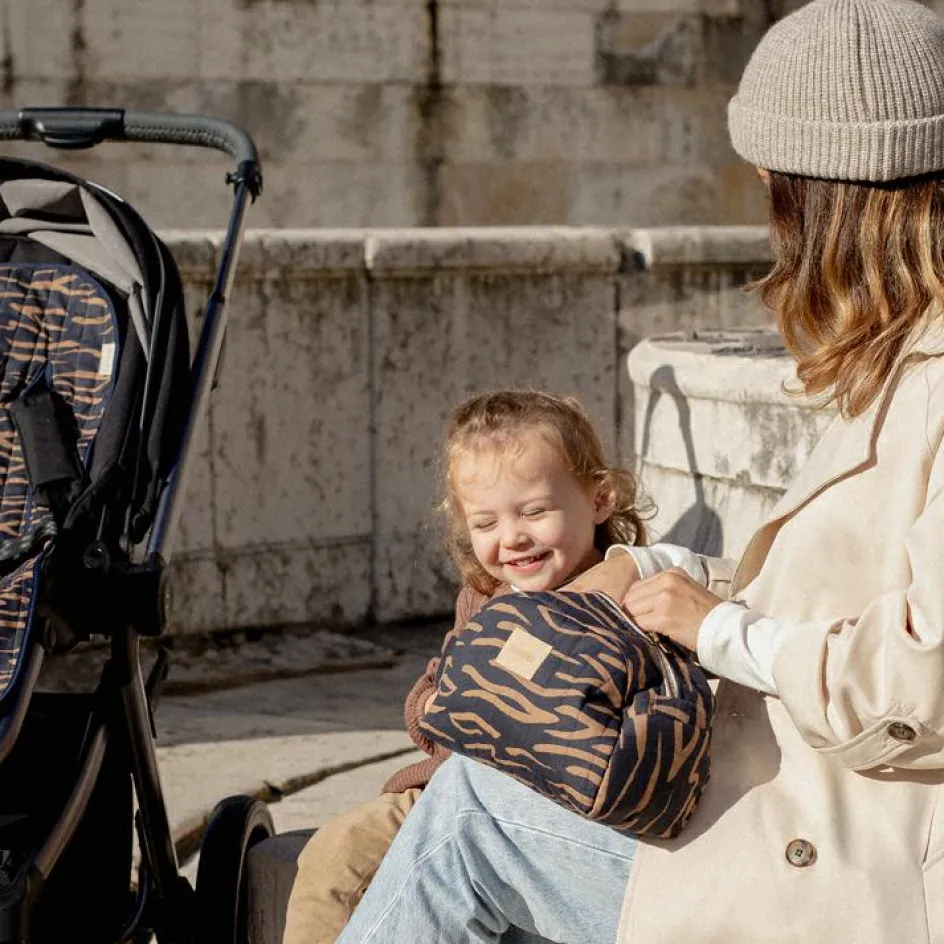 Trousse de toilette imperméable Hype park Blue waves|Nobodinoz Discount