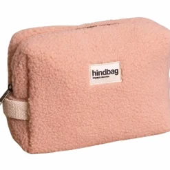 Trousse de toilette Leon Teddy Rose poudrée|Hindbag New