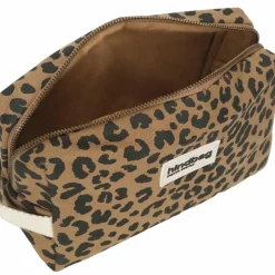 Trousse de toilette Leon Léopard Cannelle|Hindbag Online