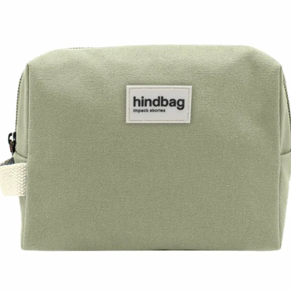 Trousse de toilette Leon Vert Argile|Hindbag Outlet