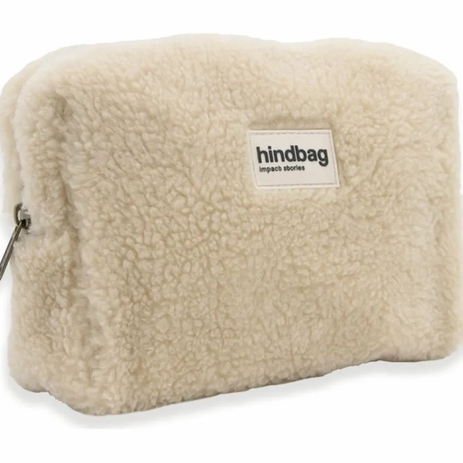 Trousse de toilette Leon Teddy Beige|Hindbag Sale