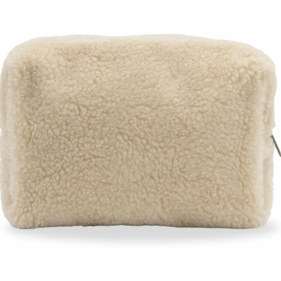 Trousse de toilette Leon Teddy Beige|Hindbag Sale