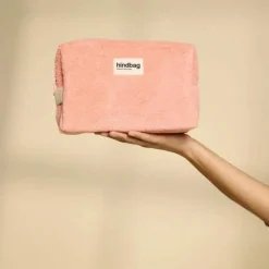 Trousse de toilette Leon en éponge Rose|Hindbag New