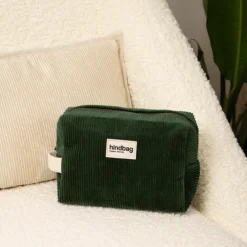 Trousse de toilette Leon Velours Sapin|Hindbag Sale