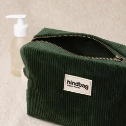 Trousse de toilette Leon Velours Sapin|Hindbag Sale