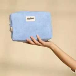Trousse de toilette Leon en éponge Bleu|Hindbag Best