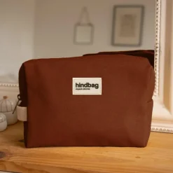 Trousse de toilette Leon Chocolat|Hindbag