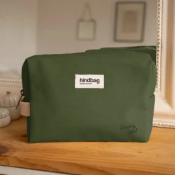 Online Hindbag Trousse de toilette Léon Daddy Cool Olive