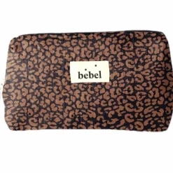 Trousse de toilette mini Léopard noir|BEBEL Outlet