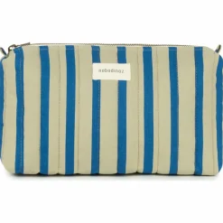 New Nobodinoz Trousse de toilette Stories Édition limitée Green blue stripes