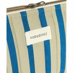 New Nobodinoz Trousse de toilette Stories Édition limitée Green blue stripes