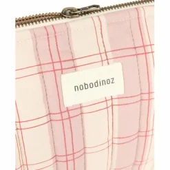 Best Nobodinoz Trousse de toilette Stories Édition limitée Powder red checks