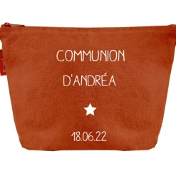 New Les Griottes Trousse de toilette terracotta (personnalisable)