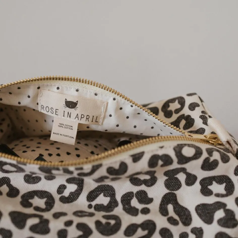 Trousse de toilette Vic graou greige|Rose in April Sale