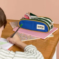 New Hindbag Trousse double Malo Bleu électrique