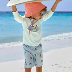 T-shirt anti-UV Camper vert écume (19-24 mois)|Lässig Outlet