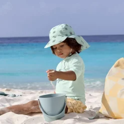 T-shirt anti-UV Crocodile vert écume (13-18 mois)|Lässig New