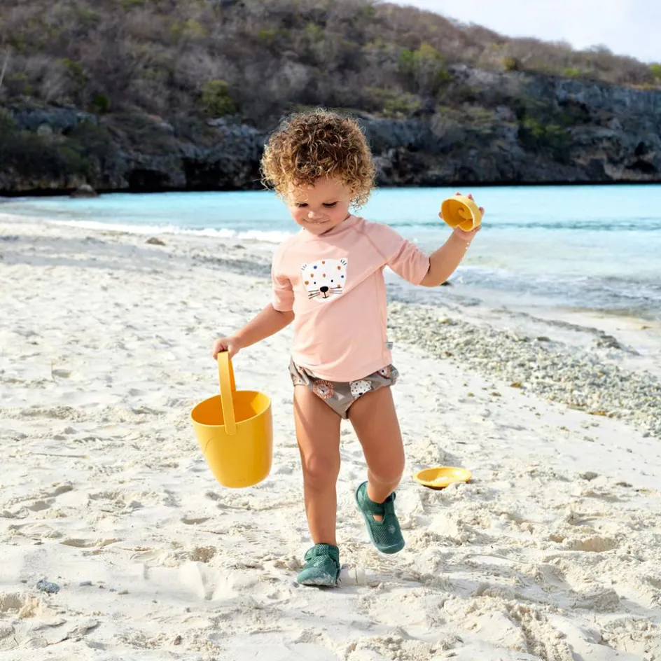 T-shirt anti-UV Leopard pink (7-12 mois)|Lässig Best