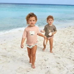T-shirt anti-UV Leopard pink (7-12 mois)|Lässig Best