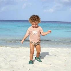 T-shirt anti-UV Leopard pink (7-12 mois)|Lässig Best