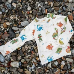 New Filibabba T-shirt anti-UV manches longues Dino beach (1-2 ans)